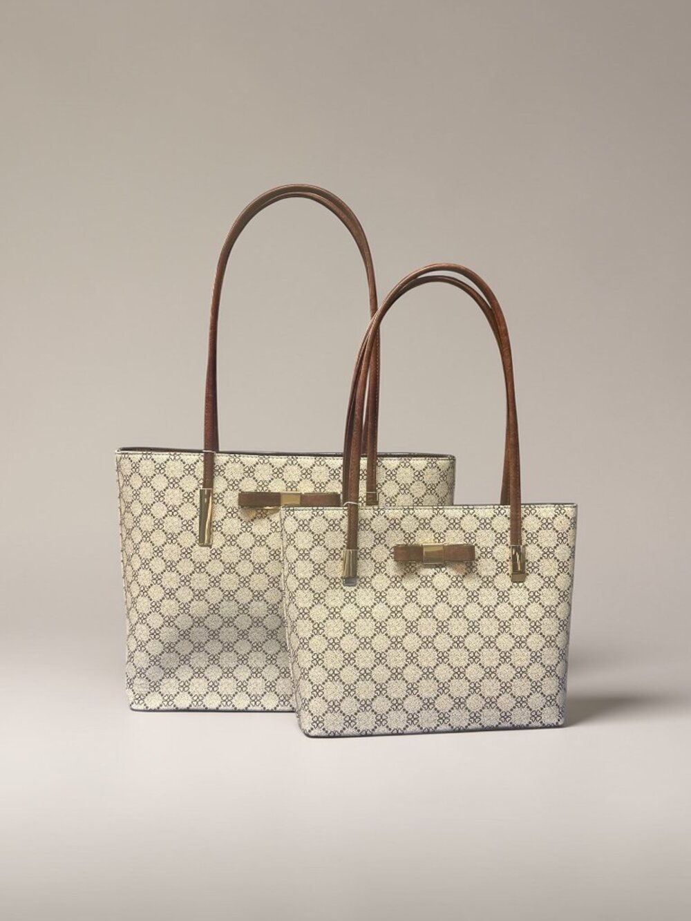 Mother's Day Special Darlings Mommy & Me 2 in 1 Leather Tote Bags